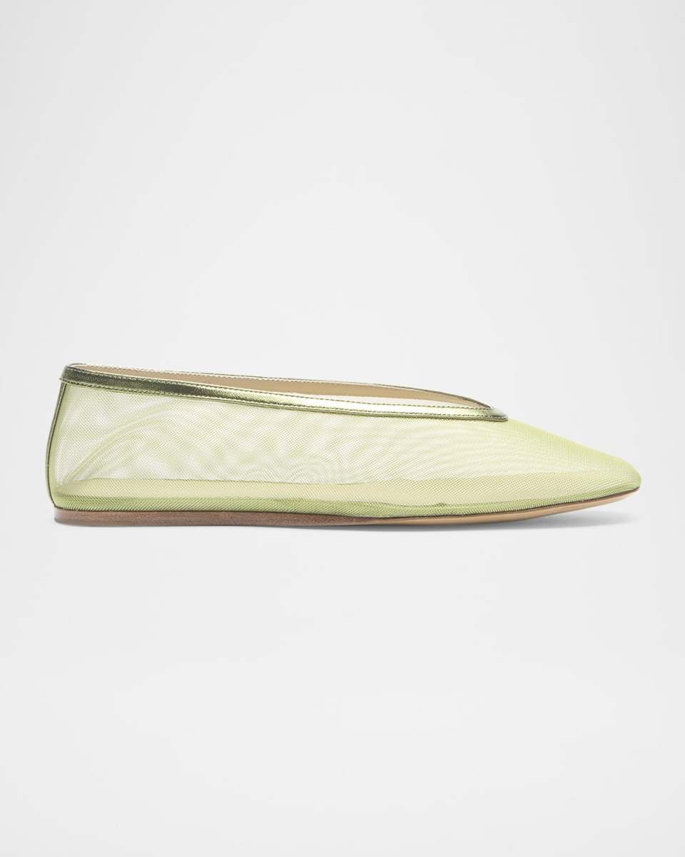 Luna Mesh Ballerina Flats